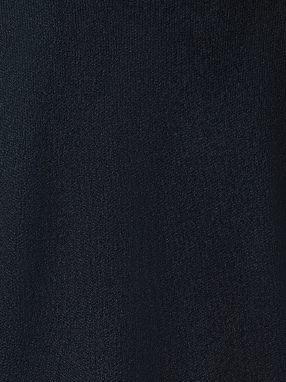 Designer Cardigan in Cashmere Pique Knit  - black