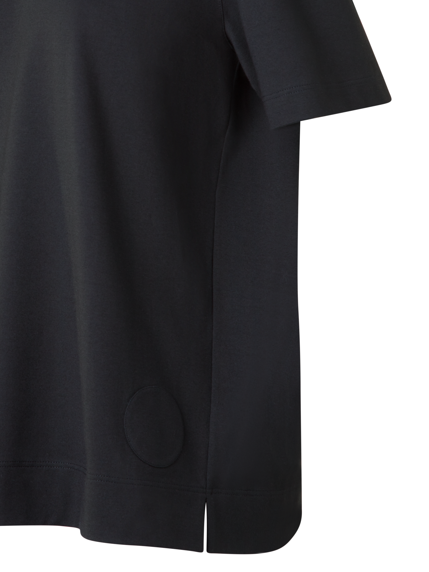 Designer Relaxed Oversize T-Shirt in Cotton Jersey - black - neutral