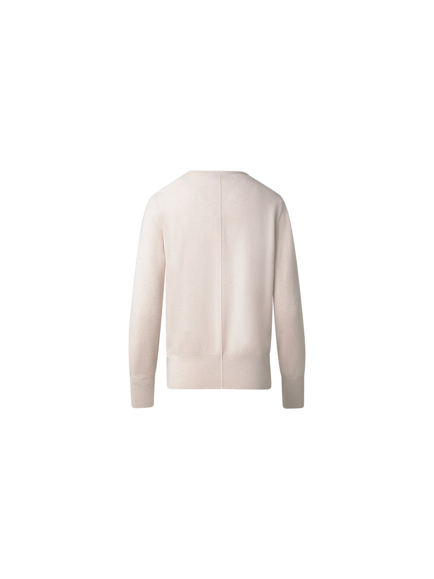 Designer 100% Cashmere V-Neck Knit Sweater - neutral - beige