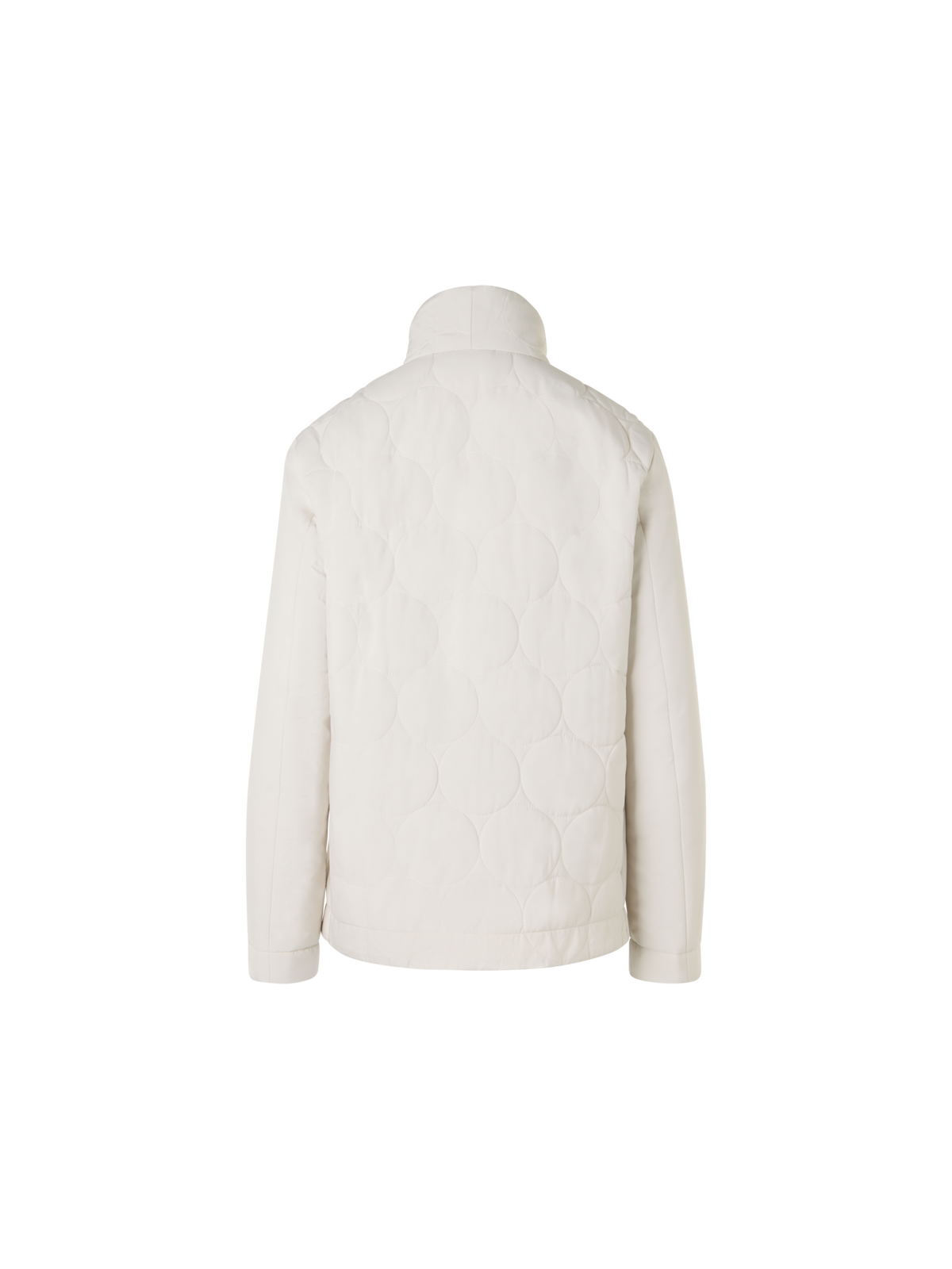 Designer Signature Dot Quilt Jacket - ecru - beige