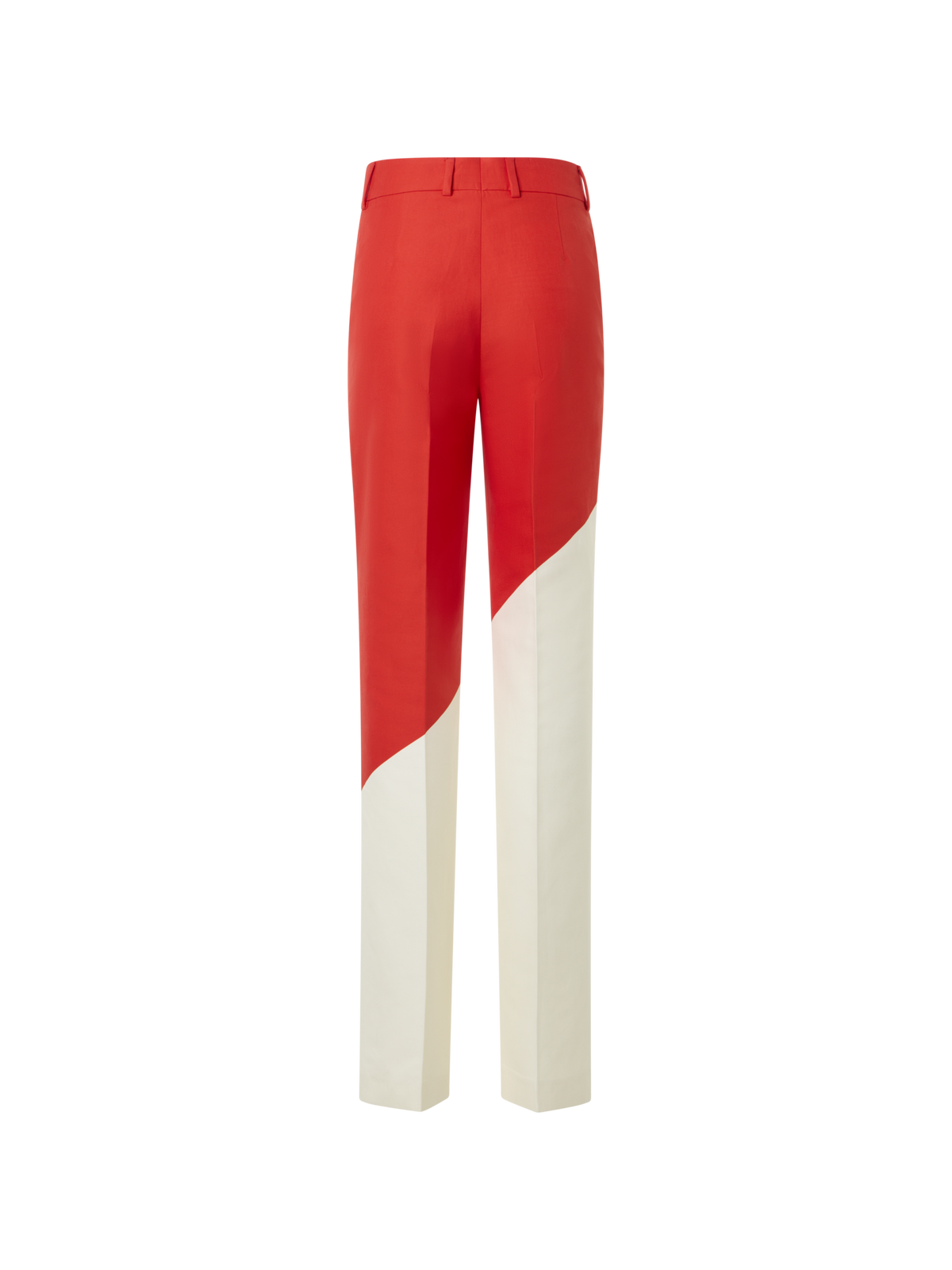 Designer Florine Straight Wide Pants with Polygon Print - multicolor