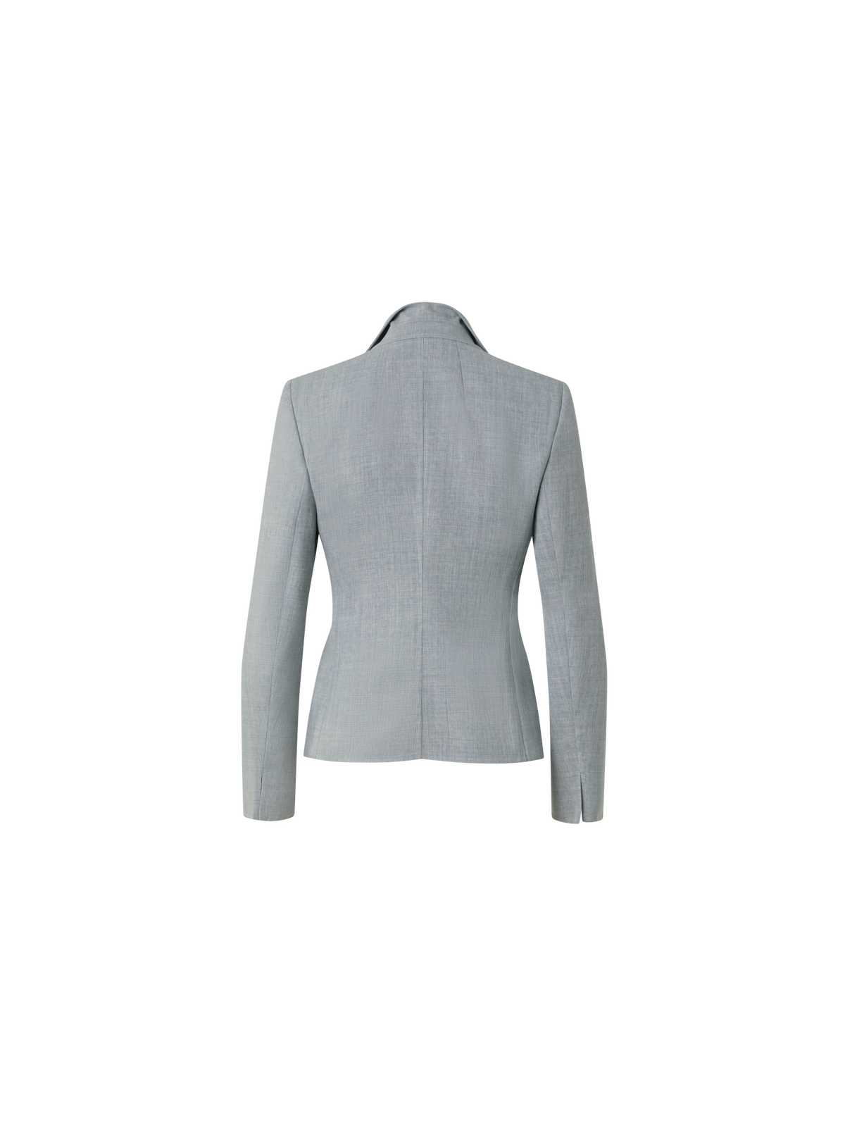 Designer Wool Double-Face Jacket - pastel - grey