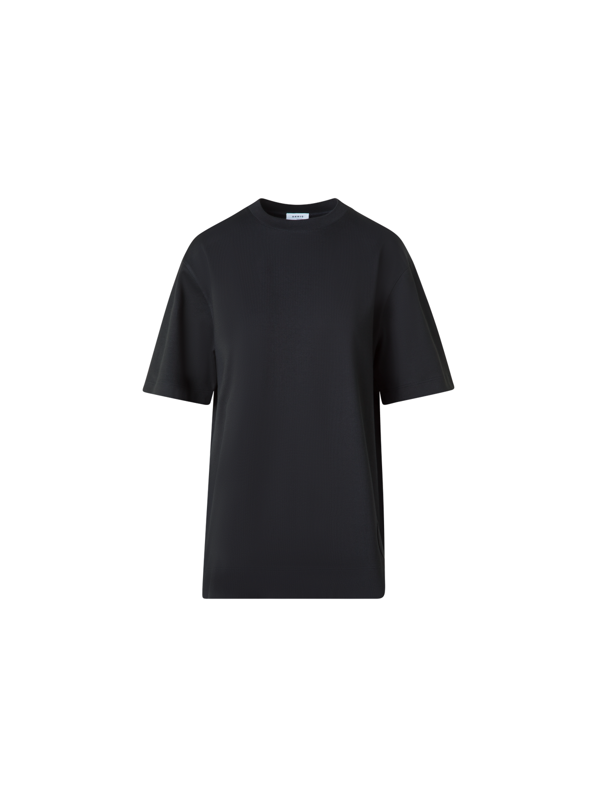 Designer Relaxed Oversize T-Shirt in Cotton Jersey - black - neutral