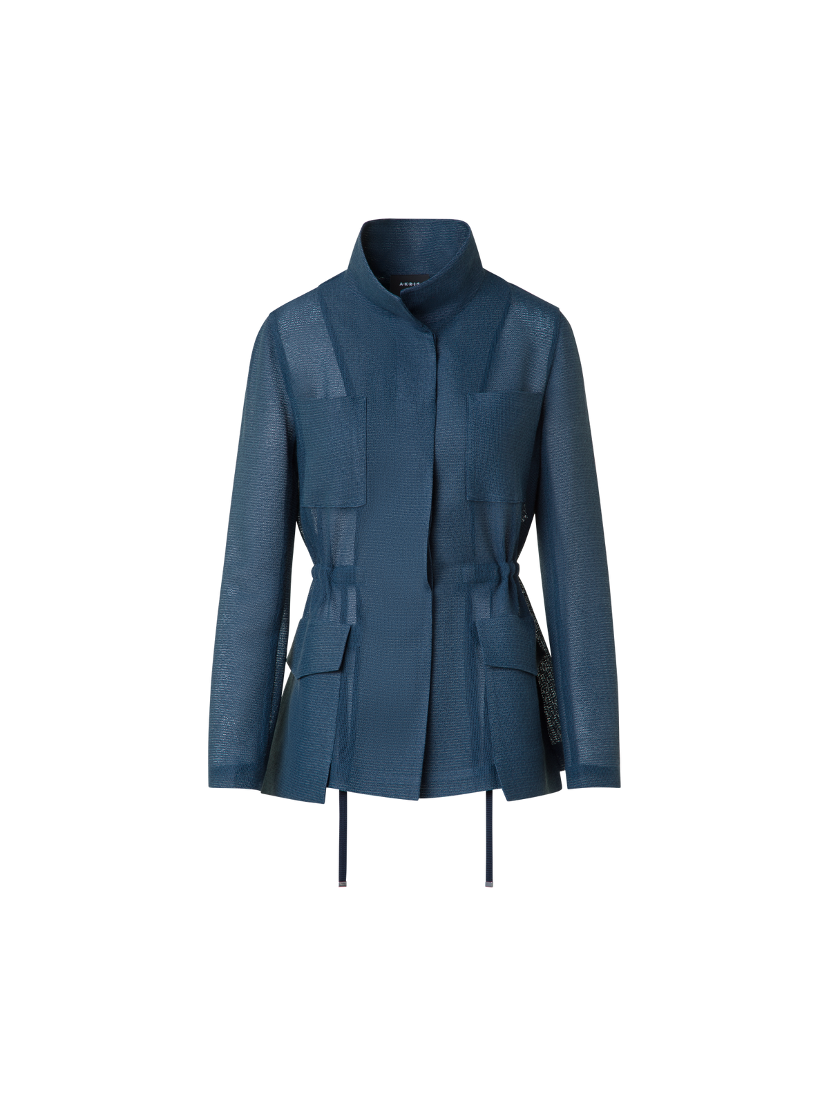 AKRISジャケット Sheer Safari Jacket in Open Weave Structure – Akris Inc.