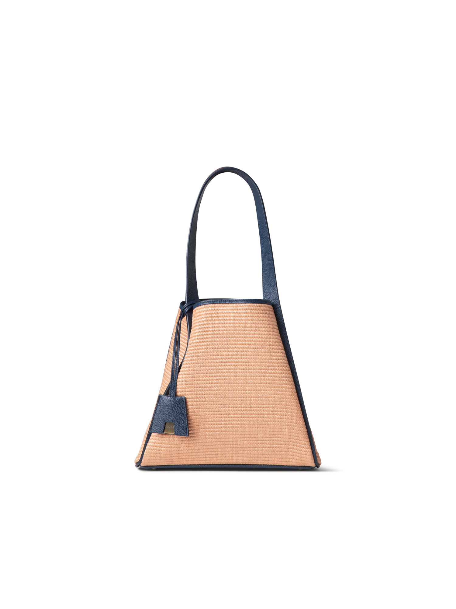 Designer Alex Small Tote - navy - blue - multicolor - beige