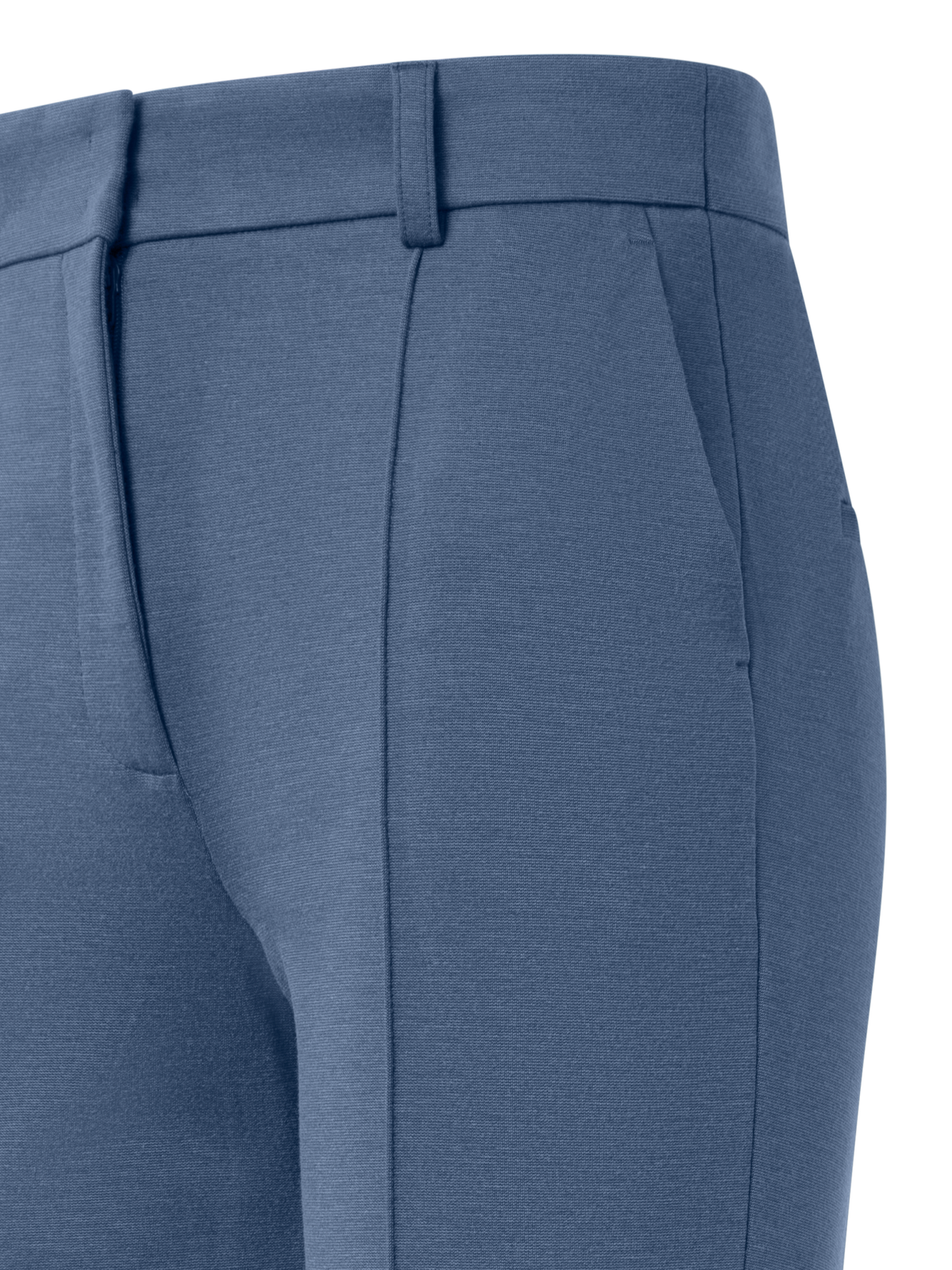 Designer Tapered Signature Jersey Pants - blue