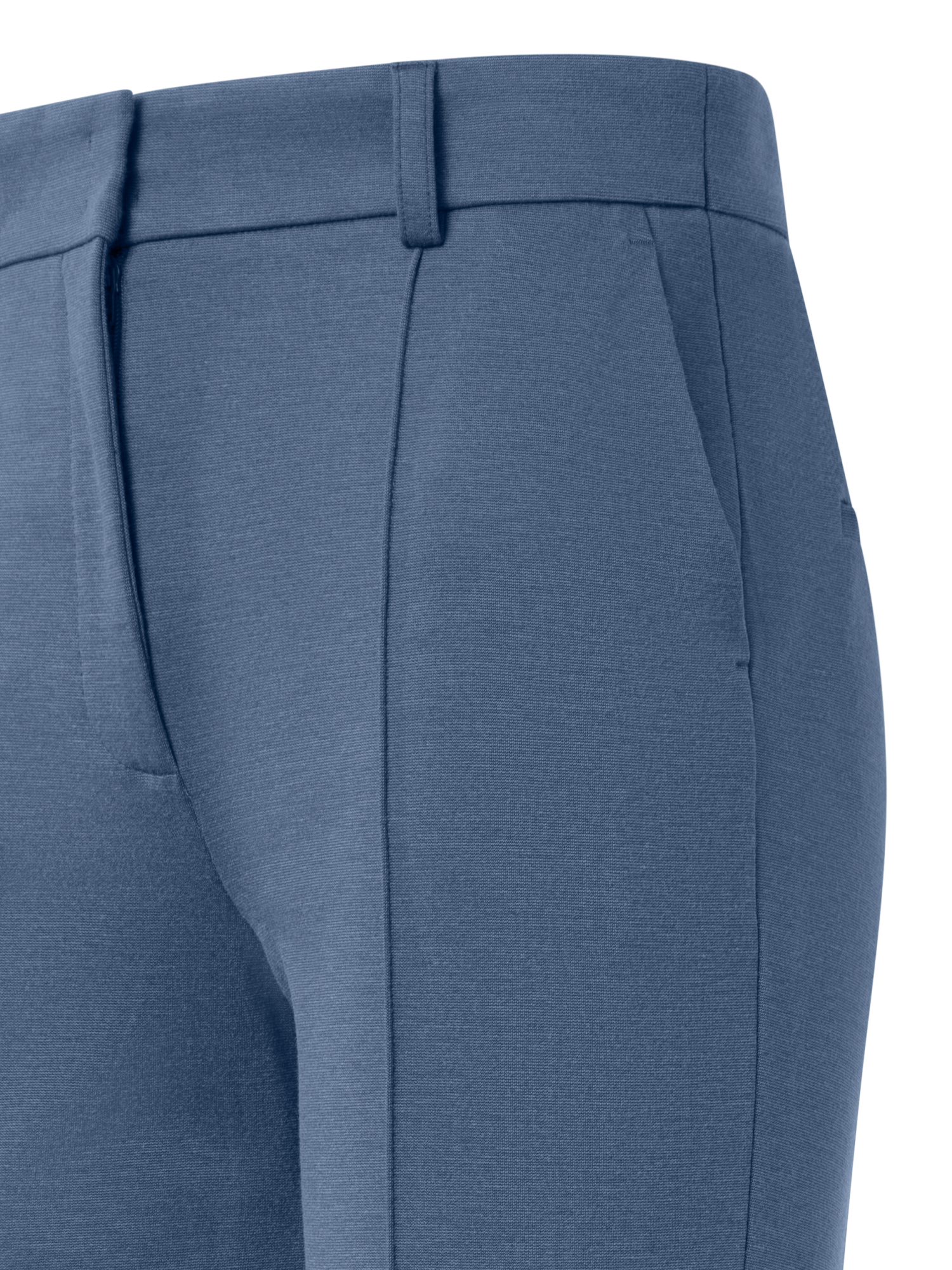 Designer Tapered Signature Jersey Pants - blue