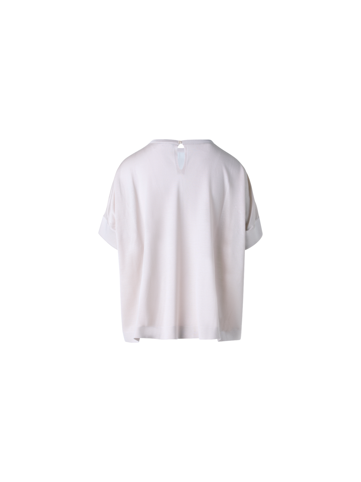 Designer Oversize Silk Blouse with Chiaroscuro Print - neutral - pastel - multicolor - beige