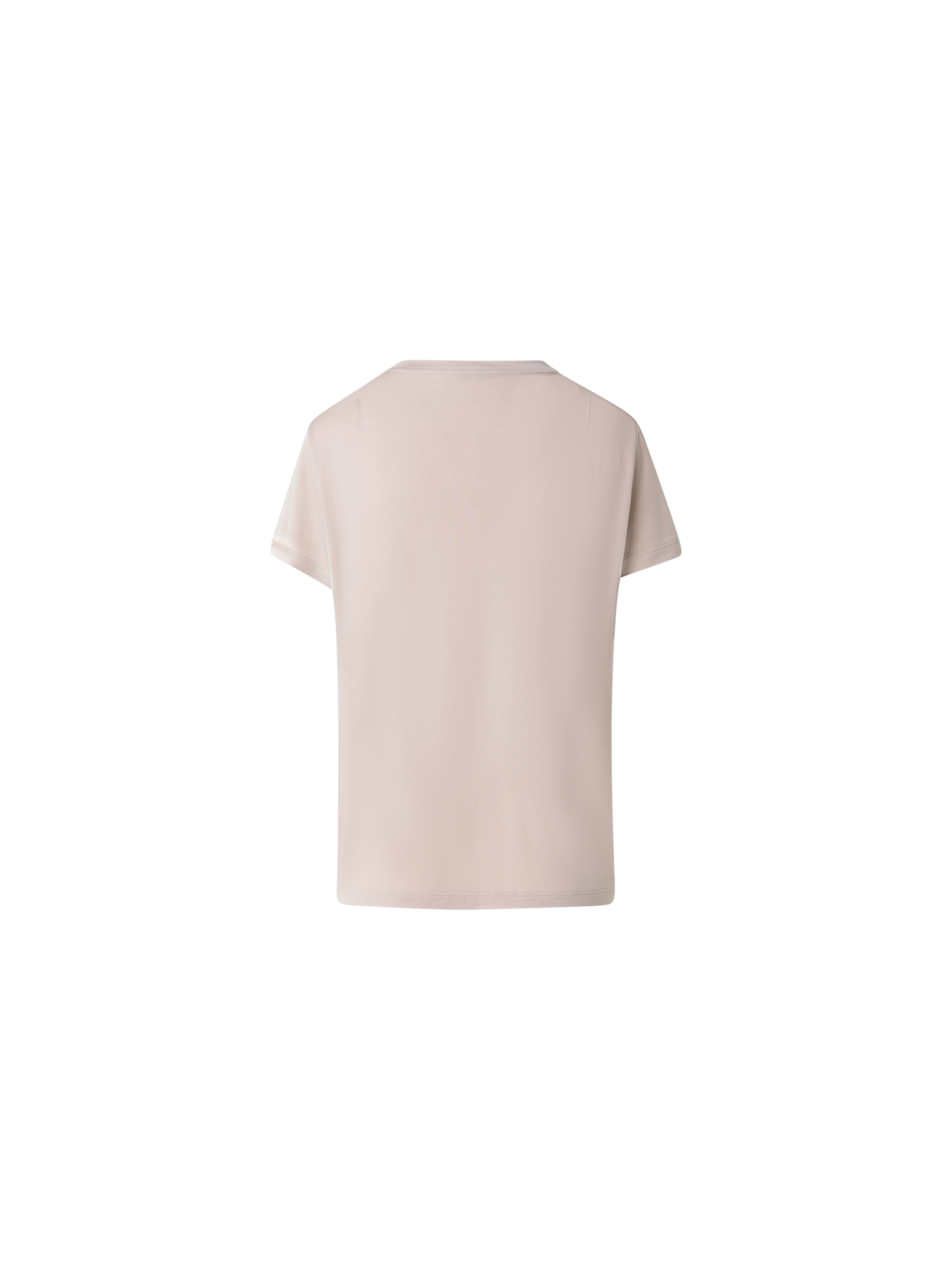 Designer Cotton Jersey T-Shirt - neutral - beige