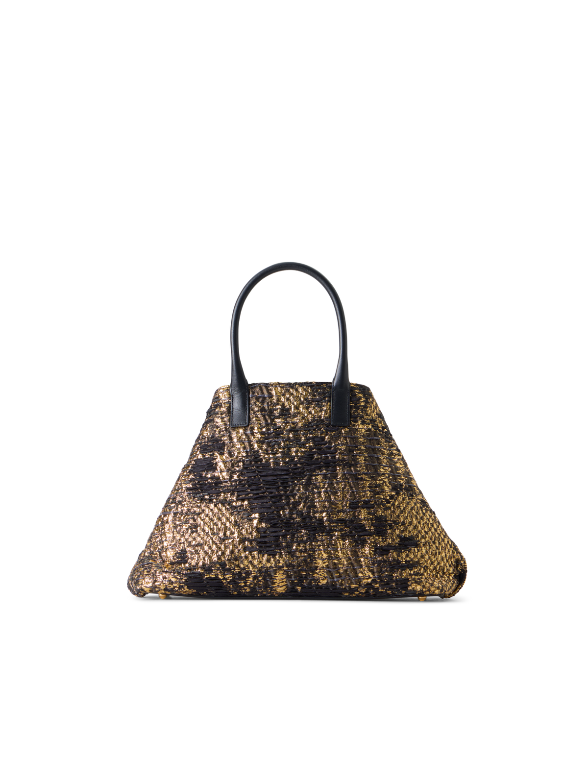 Designer Ai Small Top Handle Tote - multicolor - gold