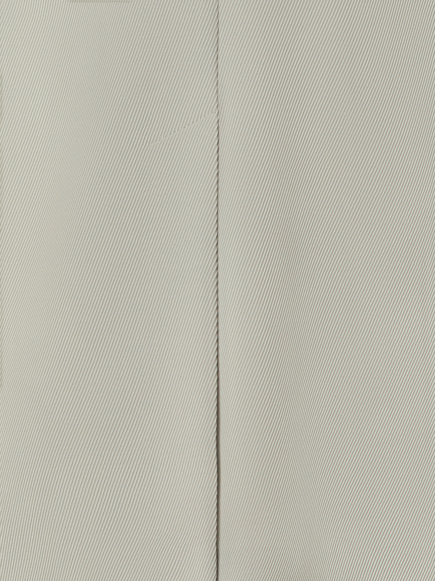 Designer Long Boyfriend Blazer in Wool Tricotine - neutral - green