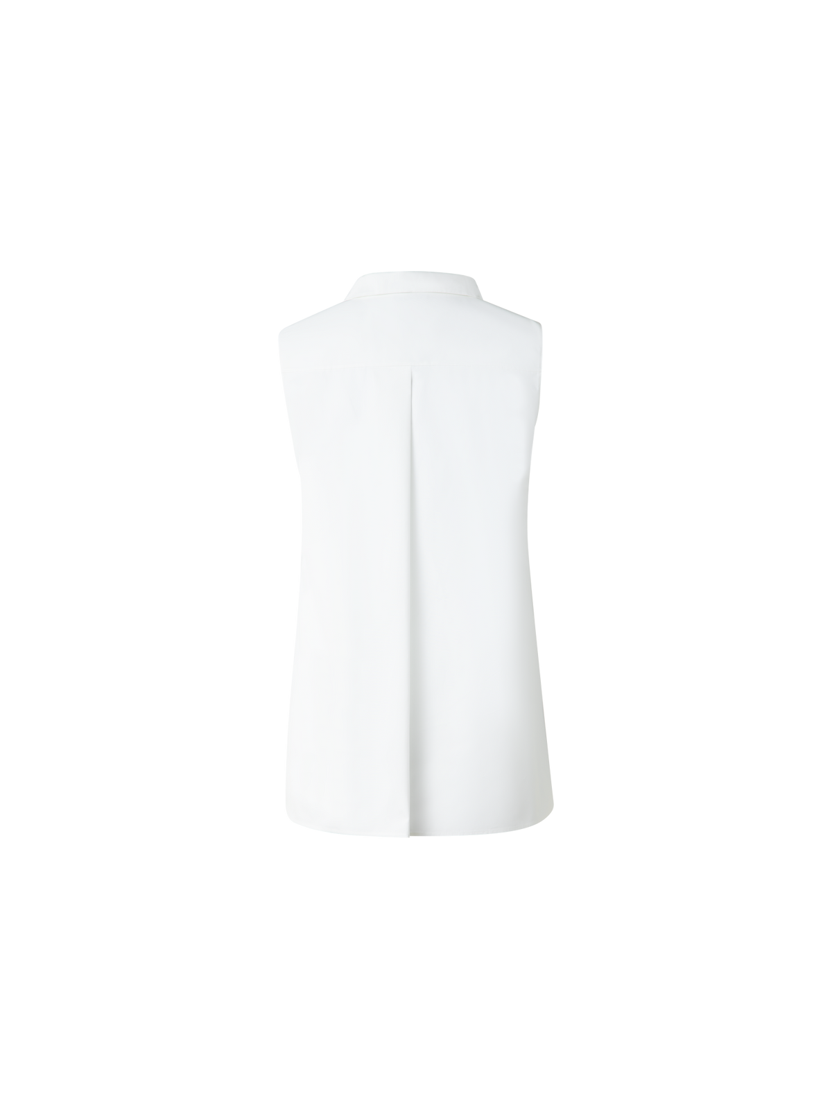 Designer Sleeveless Cotton Tie Knot Blouse - neutral - ecru - white