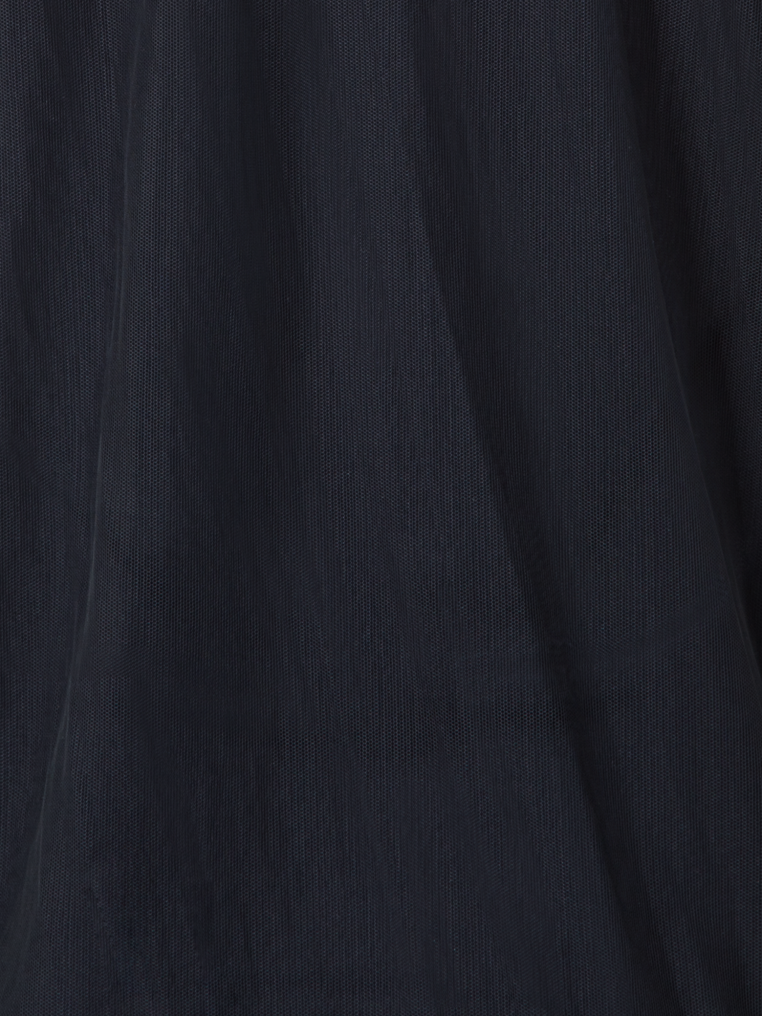 Designer Sheer Tulle T-Shirt with Tank Top - black - neutral