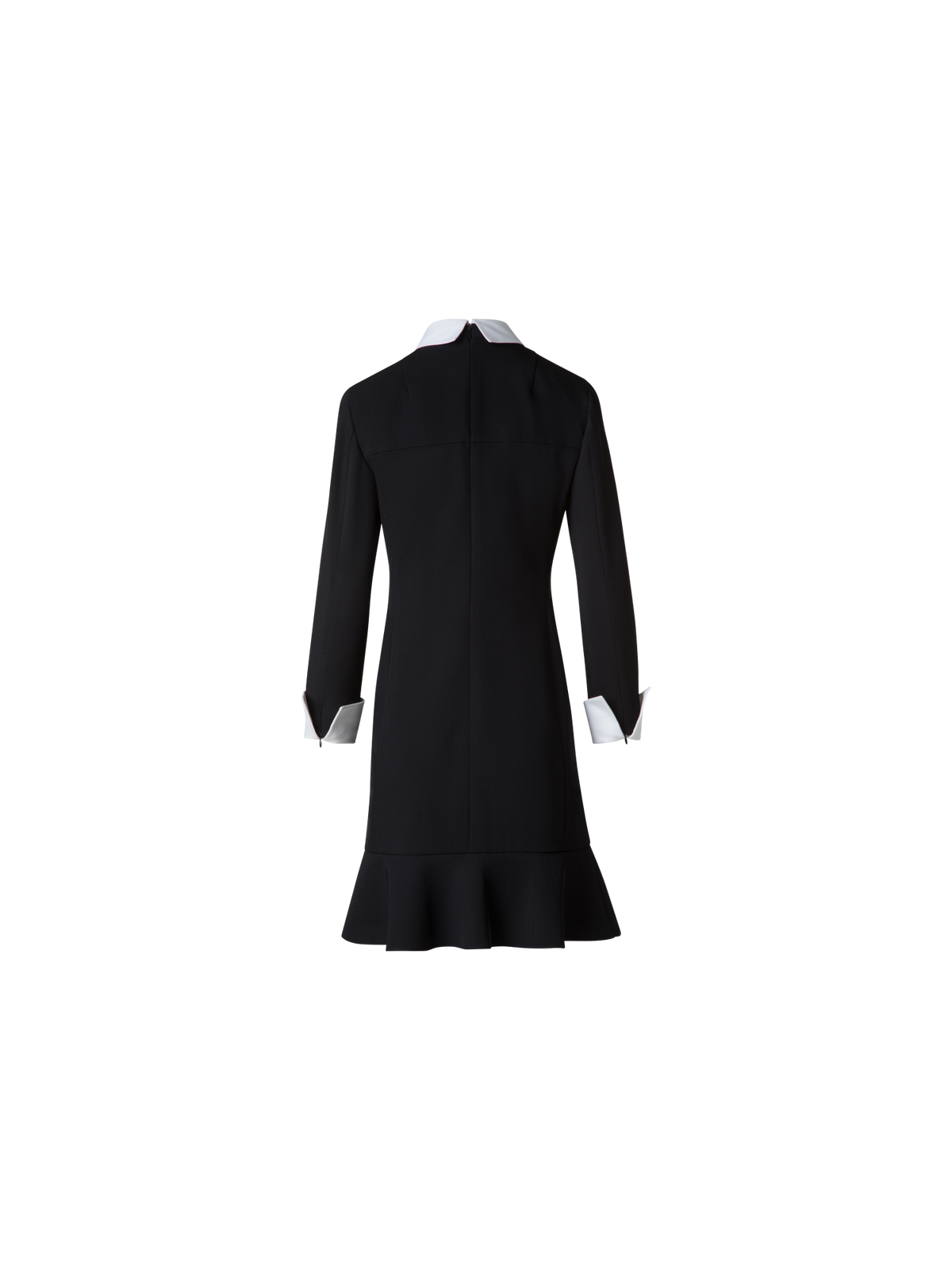 Sheath Dress with Detachable Collar and Cuffs Black / 10 Sheath Dress with Detachable Collar and Cuffs Black / 10