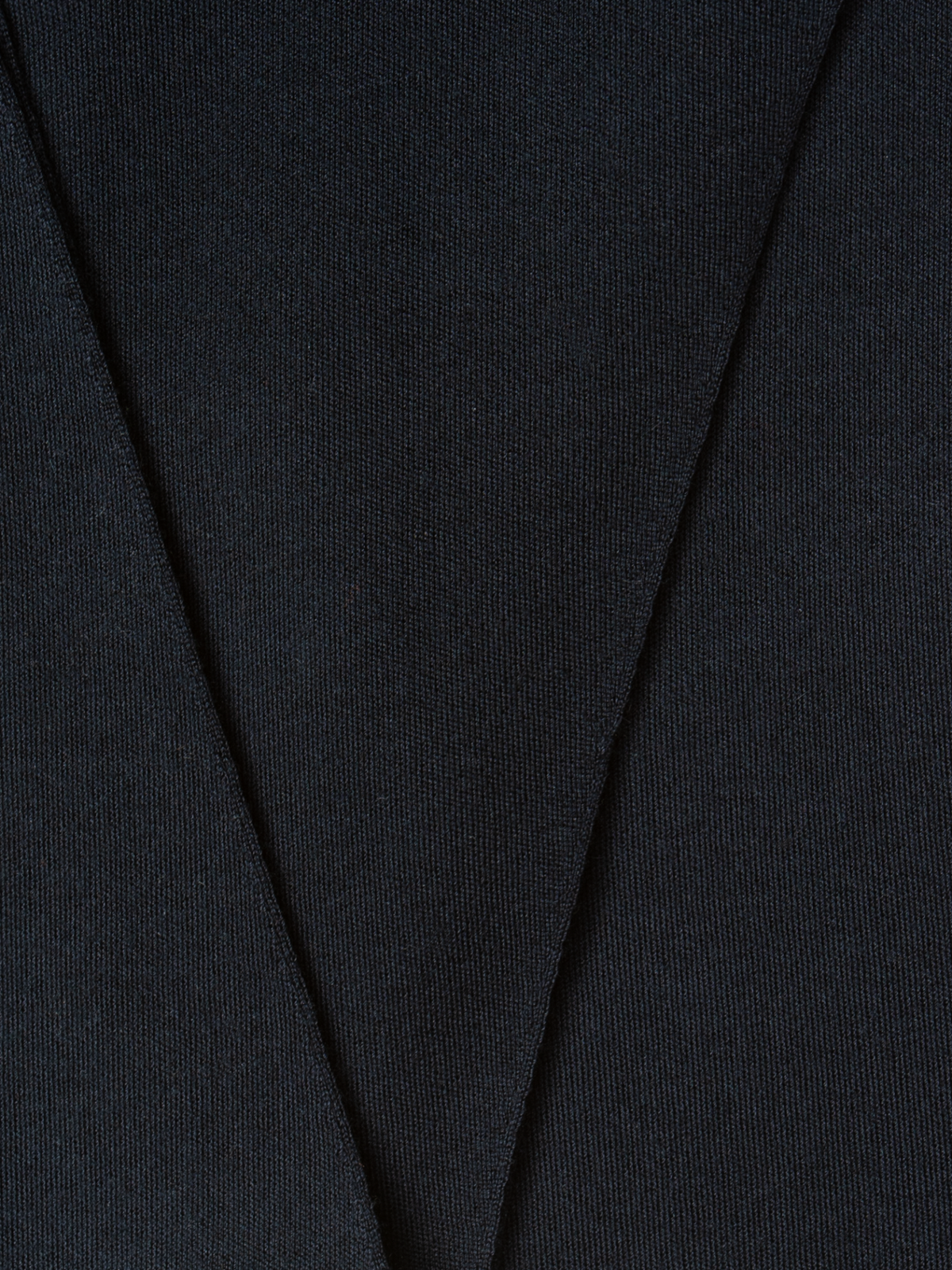 Designer Trapezoid Shaped Scarf from Cashmere Silk  - navy - blue