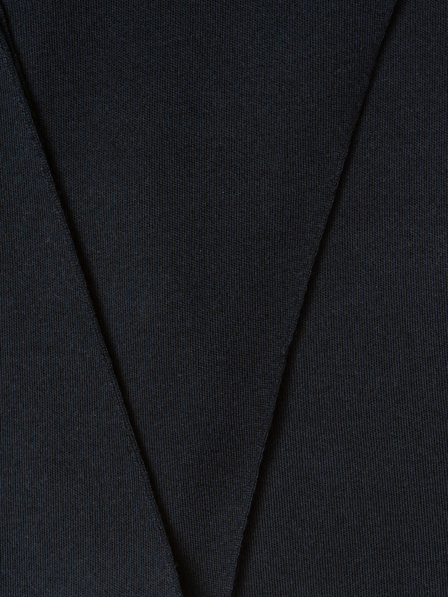 Designer Trapezoid Shaped Scarf from Cashmere Silk  - navy - blue