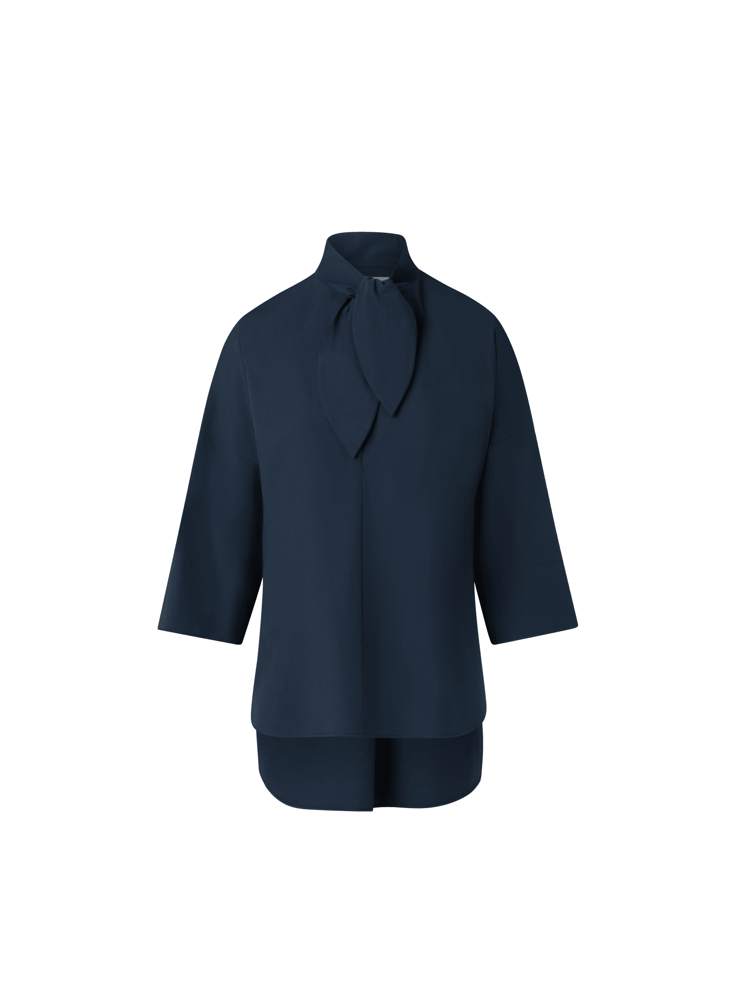 MYO Lagenlook Oversized Big Box Shirt Tunic - Navy Blue (Sizes 46-58) - Made In Germany