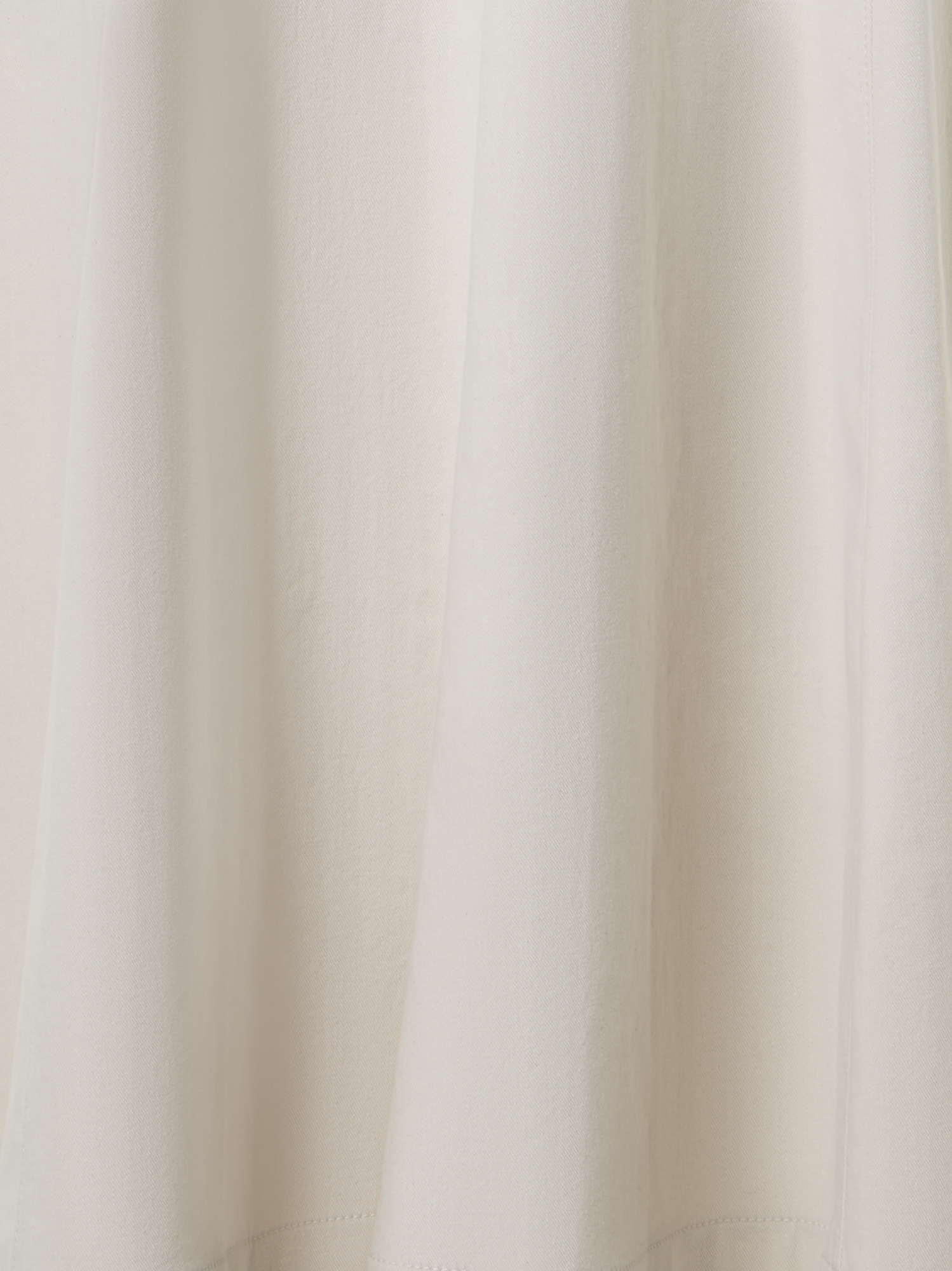 Designer Sleeveless Midi Shirt Dress in Cotton Denim - neutral - grey - beige