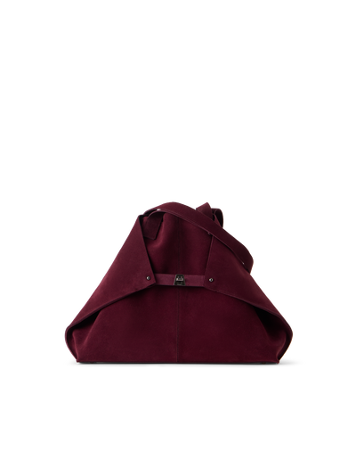Designer Ai Medium Shoulder Tote - wine