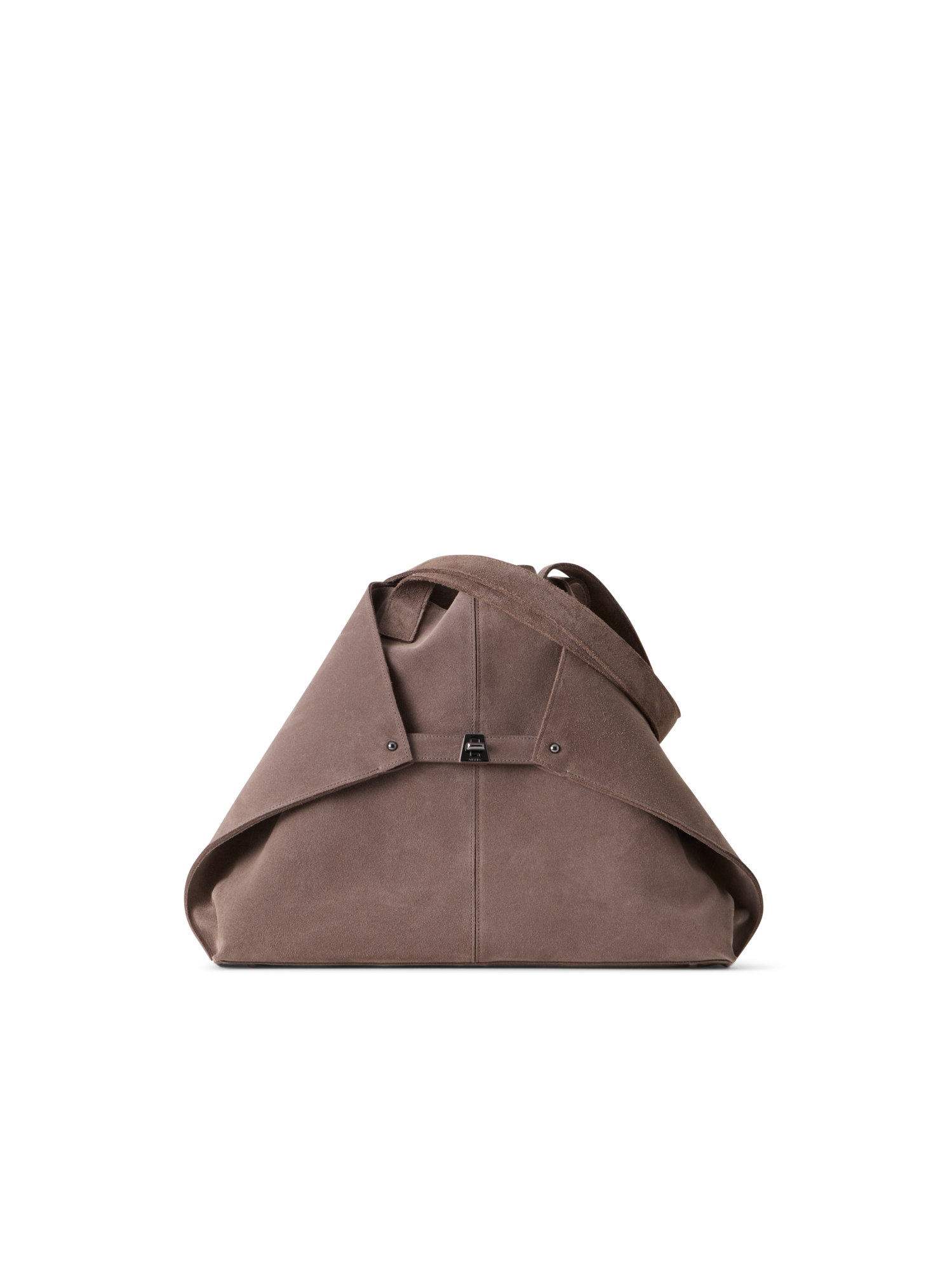 Designer Ai Medium Shoulder Tote Bag - neutral - brown