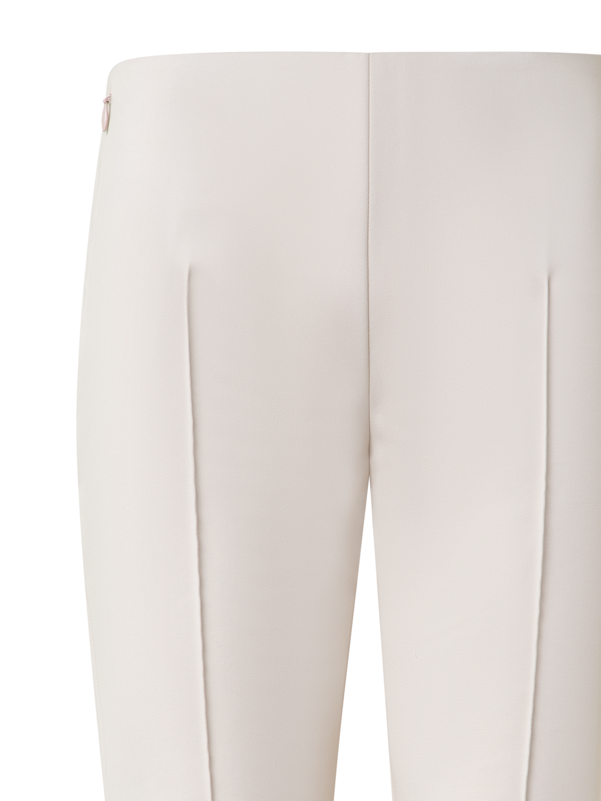 Designer Slim Cotton Techno Stretch Pants - neutral - beige