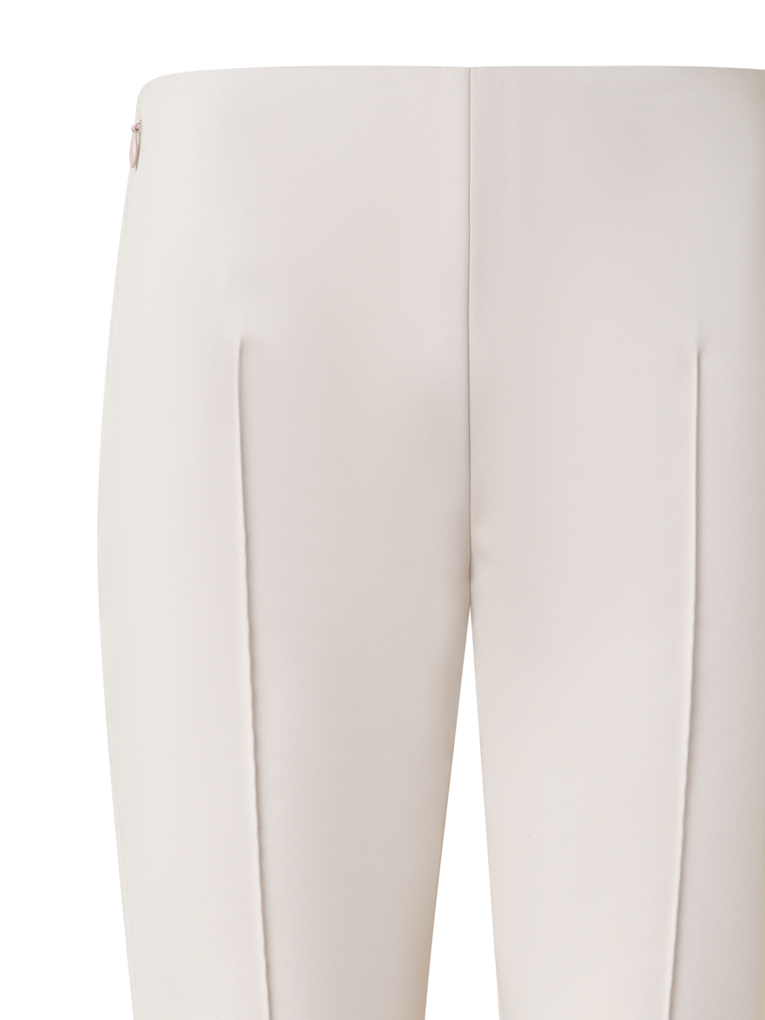 Designer Slim Cotton Techno Stretch Pants - neutral - beige