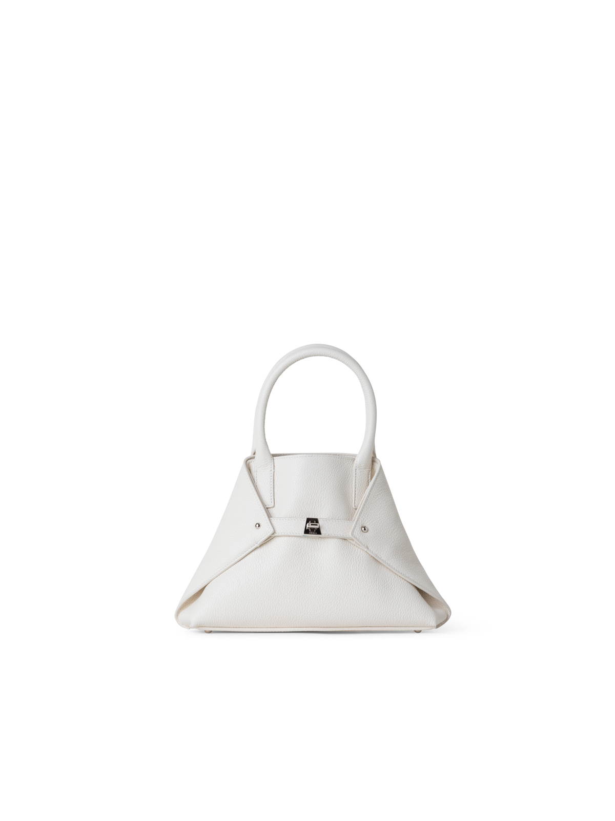 Designer Ai Little Top Handle Tote - neutral - white