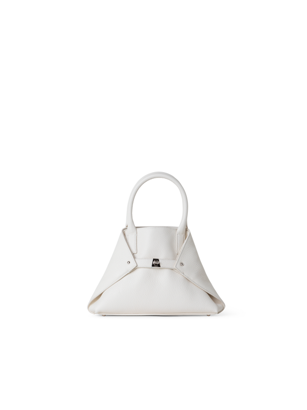 Designer Ai Little Top Handle Tote - neutral - white