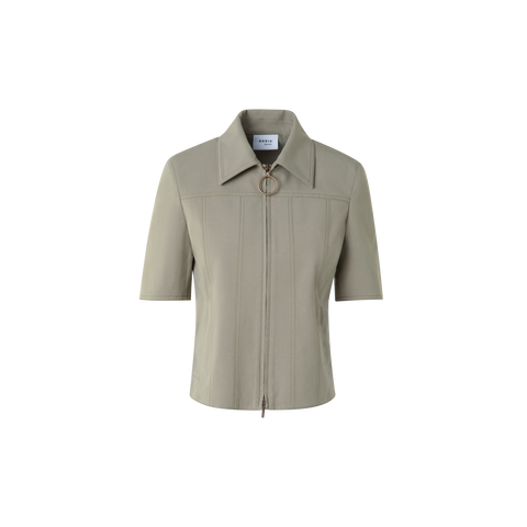 Short Sleeve Denim Jacket