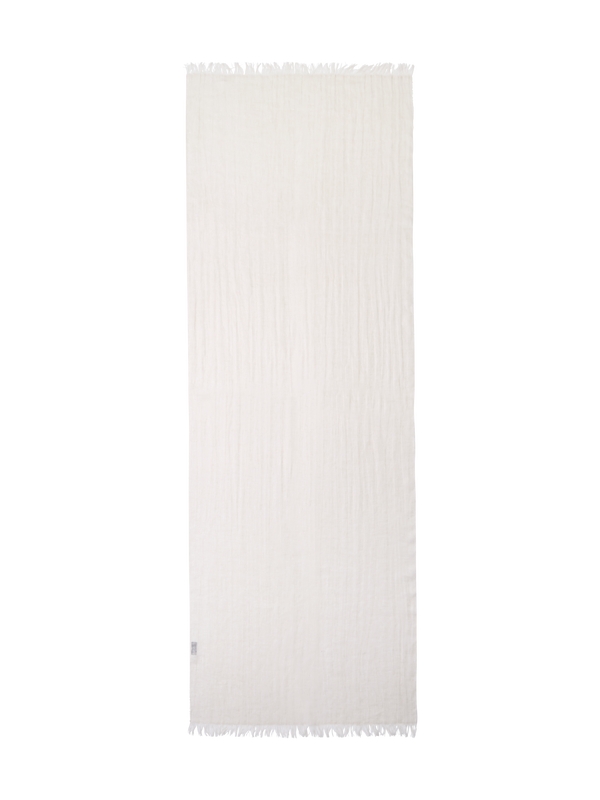 Designer Linen Scarf - neutral - beige