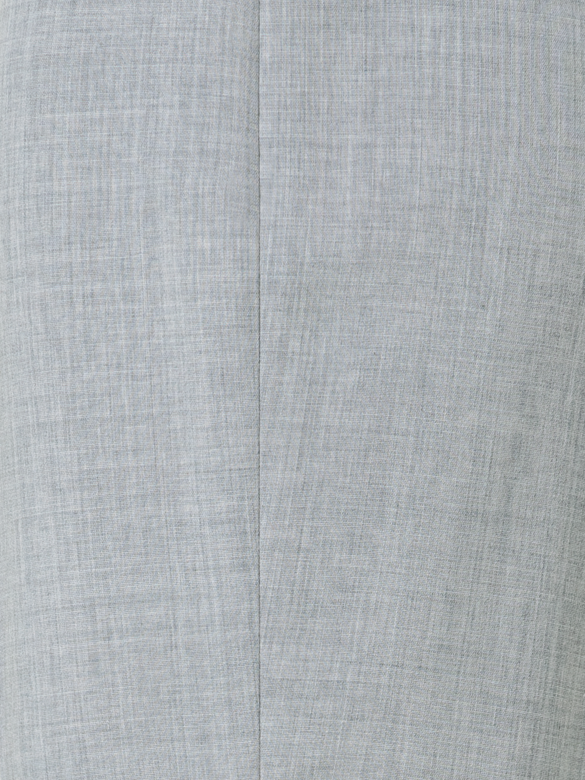 Designer Slim Wool Double-Face Pants - grey