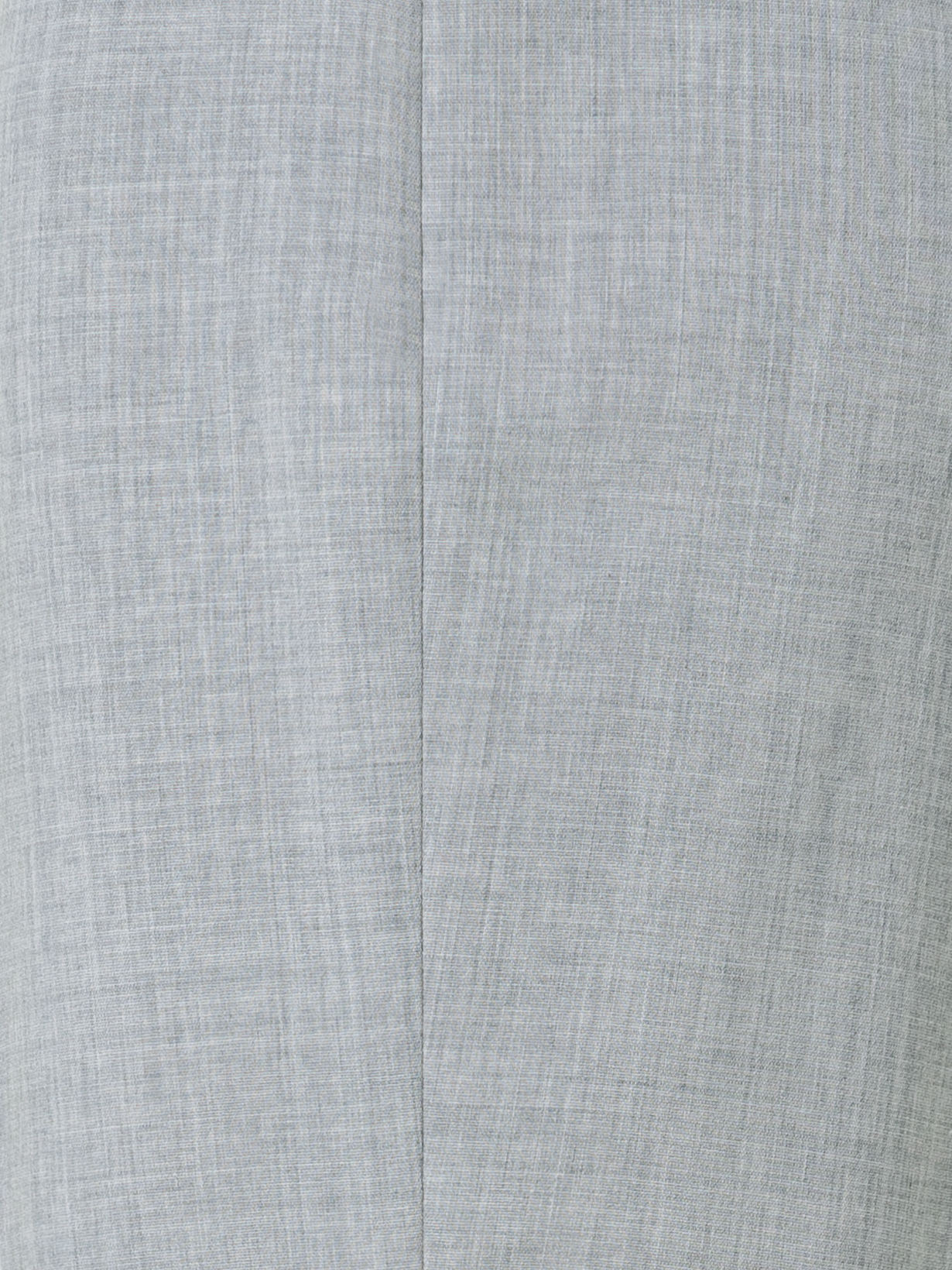 Designer Slim Wool Double-Face Pants - grey