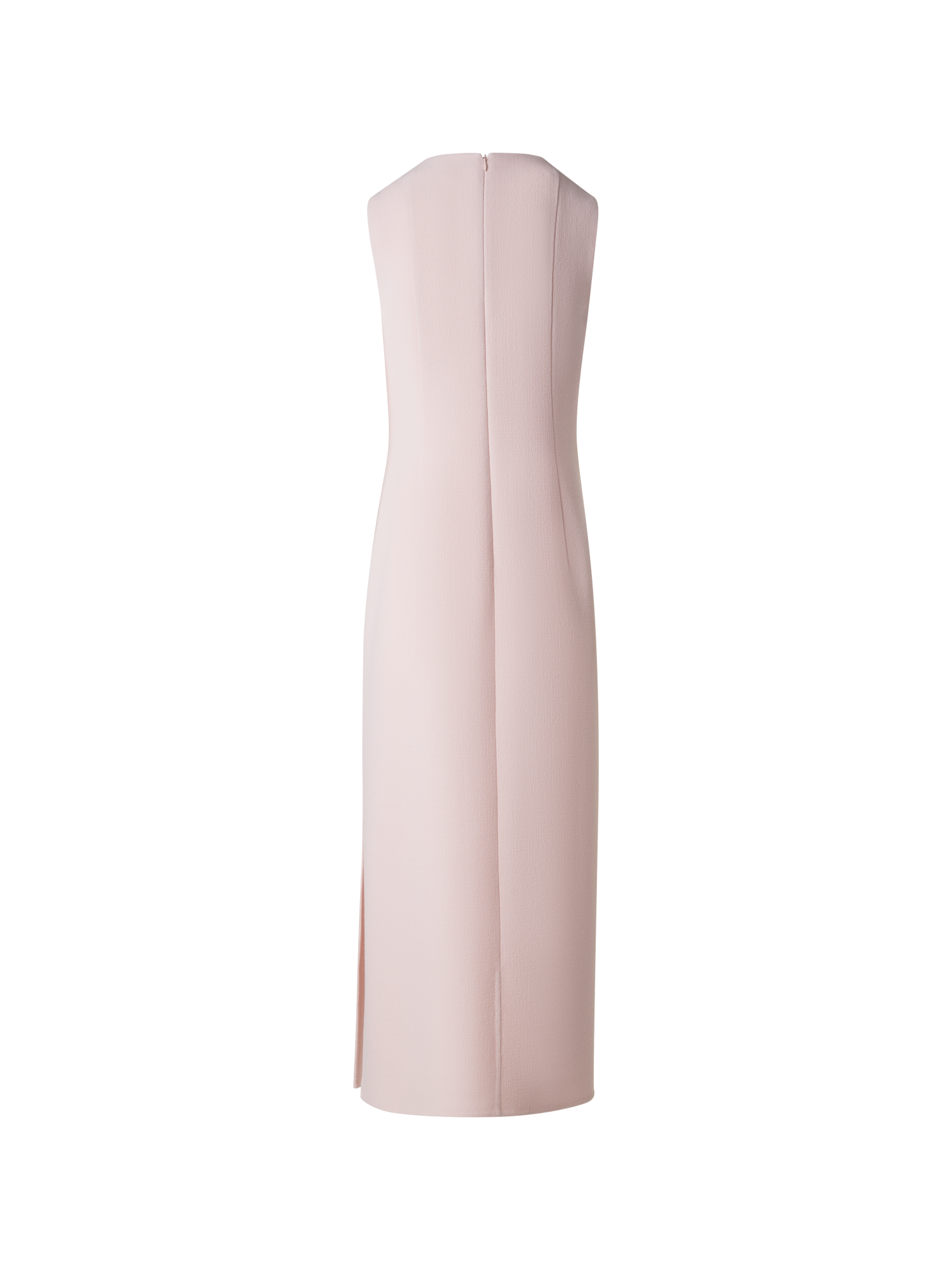 pale pink sheath dress Seam Detail Satin Shift Dress
