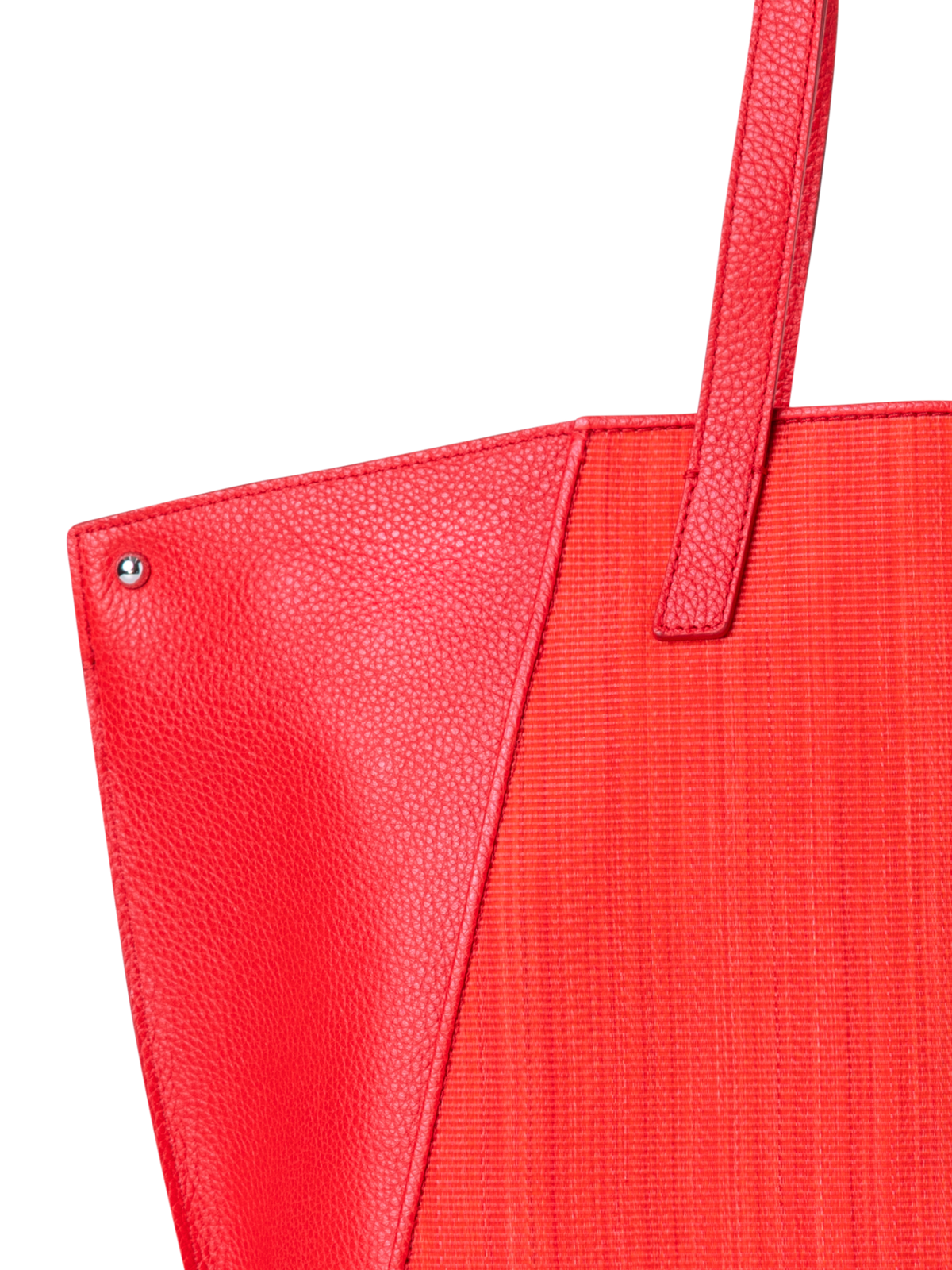 Designer Ai Small Shoulder Tote - red