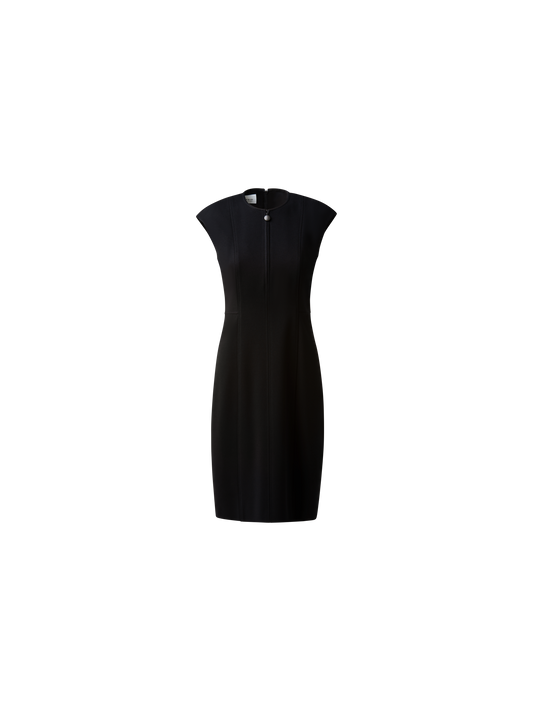Designer Jersey Dress - black