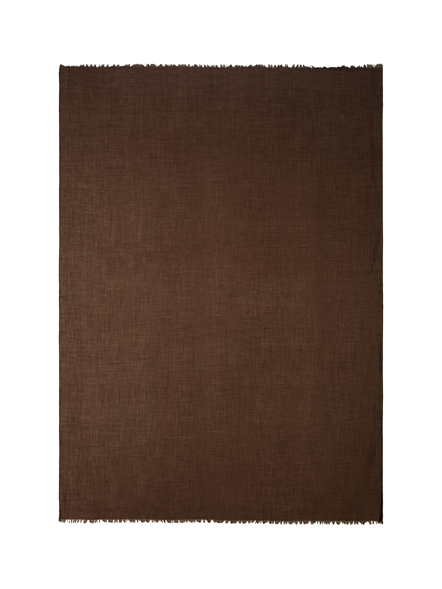 Designer Cashmere Silk Scarf - brown