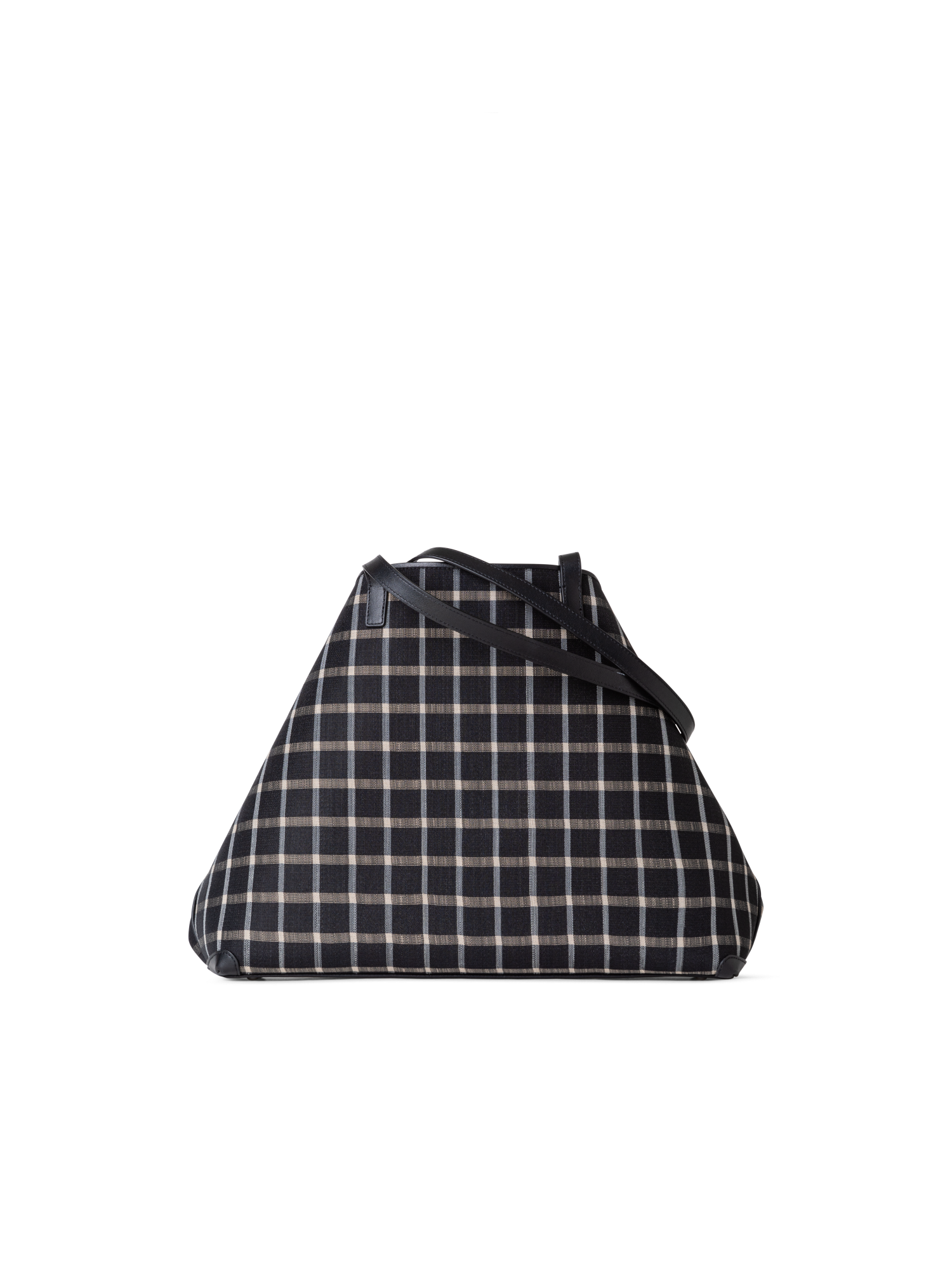 Designer Ai Medium Shoulder Tote - neutral - black - multicolor