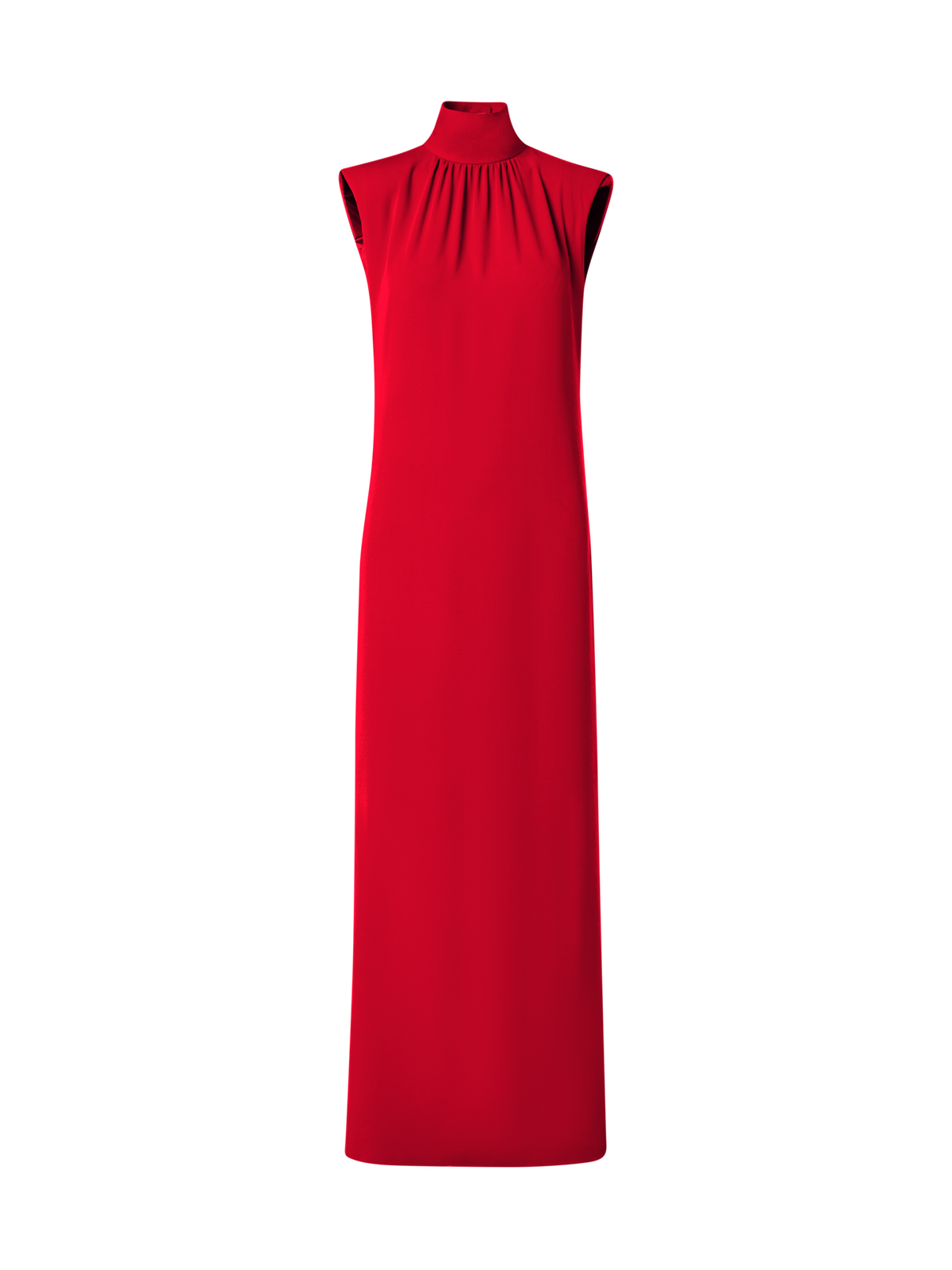 Designer Silk Crêpe Gown