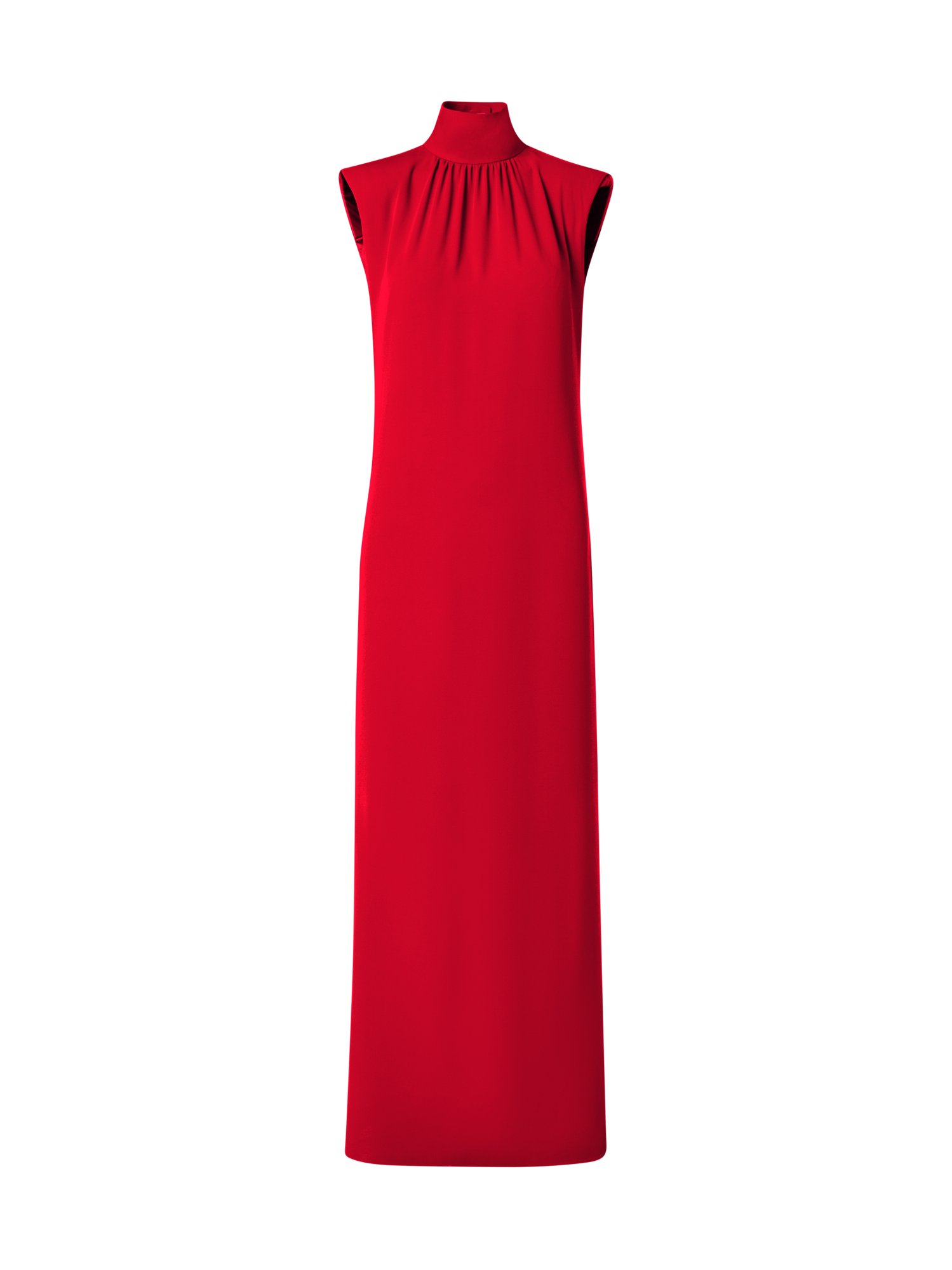 Designer Silk Crêpe Gown