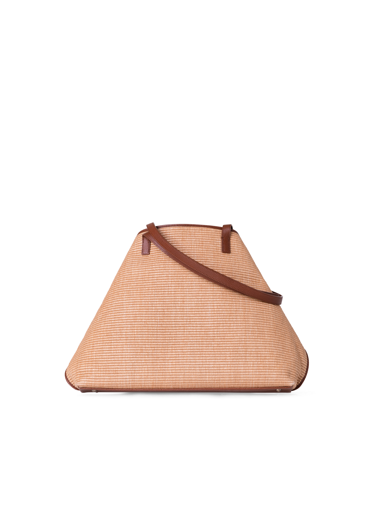 Designer Ai Medium Shoulder Tote - neutral - beige - brown