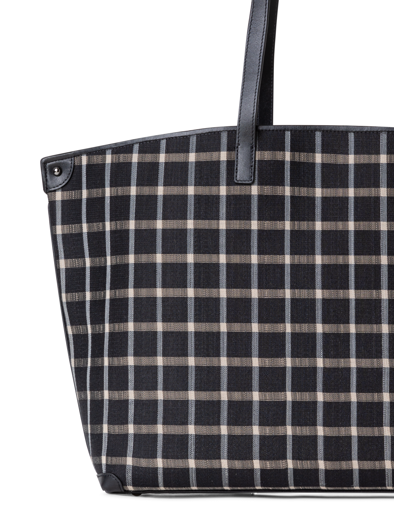 Designer Ai Medium Shoulder Tote - neutral - black - multicolor