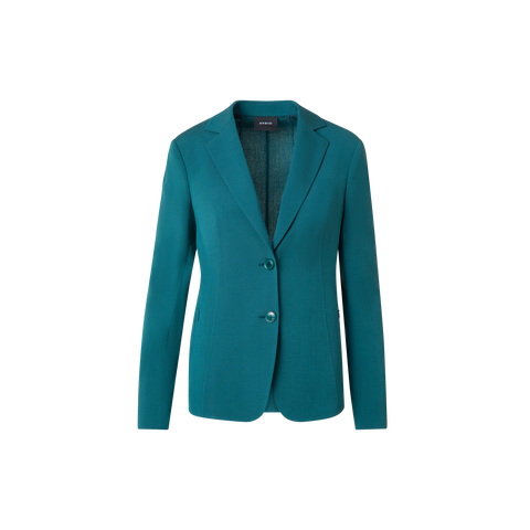 Tailored Blazer in Cotton Silk Double-Face