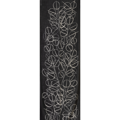 Cashmere Scarf with Polka Dots Print