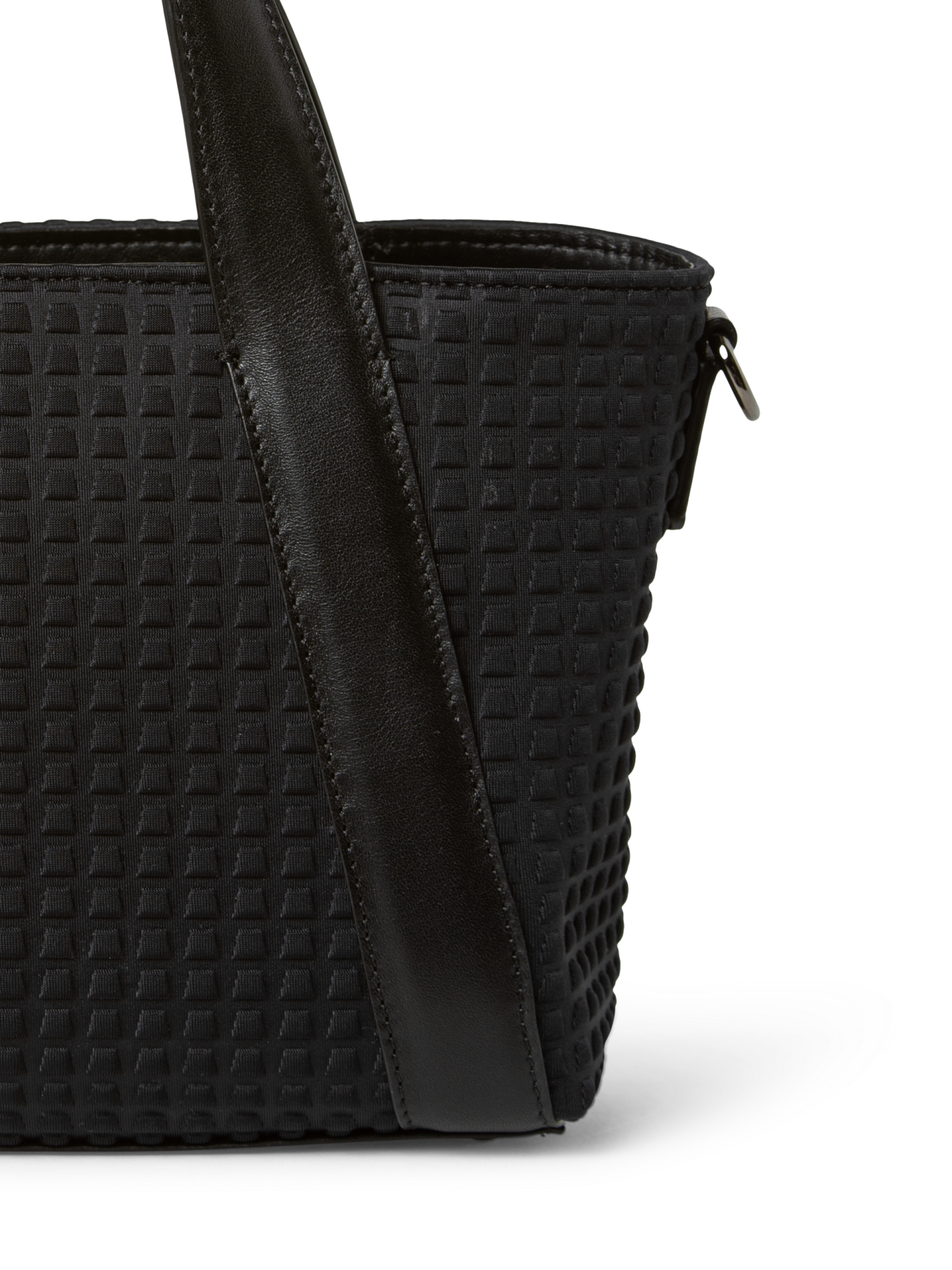 Designer Alexa Little Zip Top Handle Tote - neutral - black