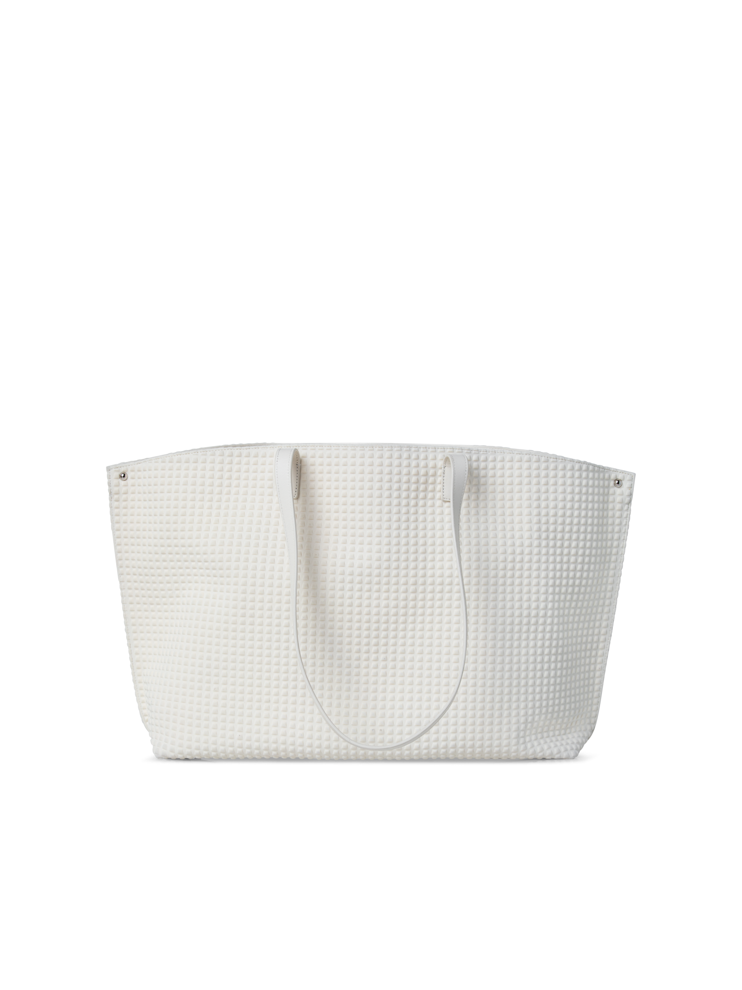 Designer Ai Medium Shoulder Tote - neutral - white