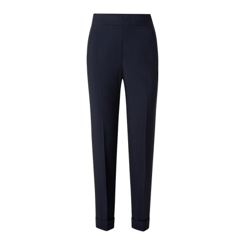 Tapered Crêpe Pants