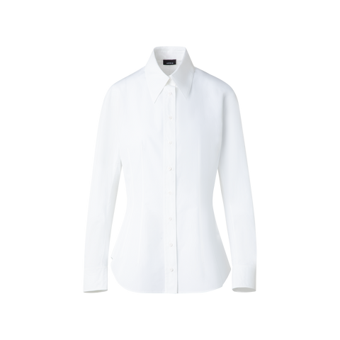 Fitted Cotton Blouse