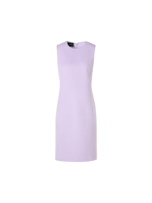 Designer Sleeveless Cashmere-Silk Double-Face Sheath Dress - pastel