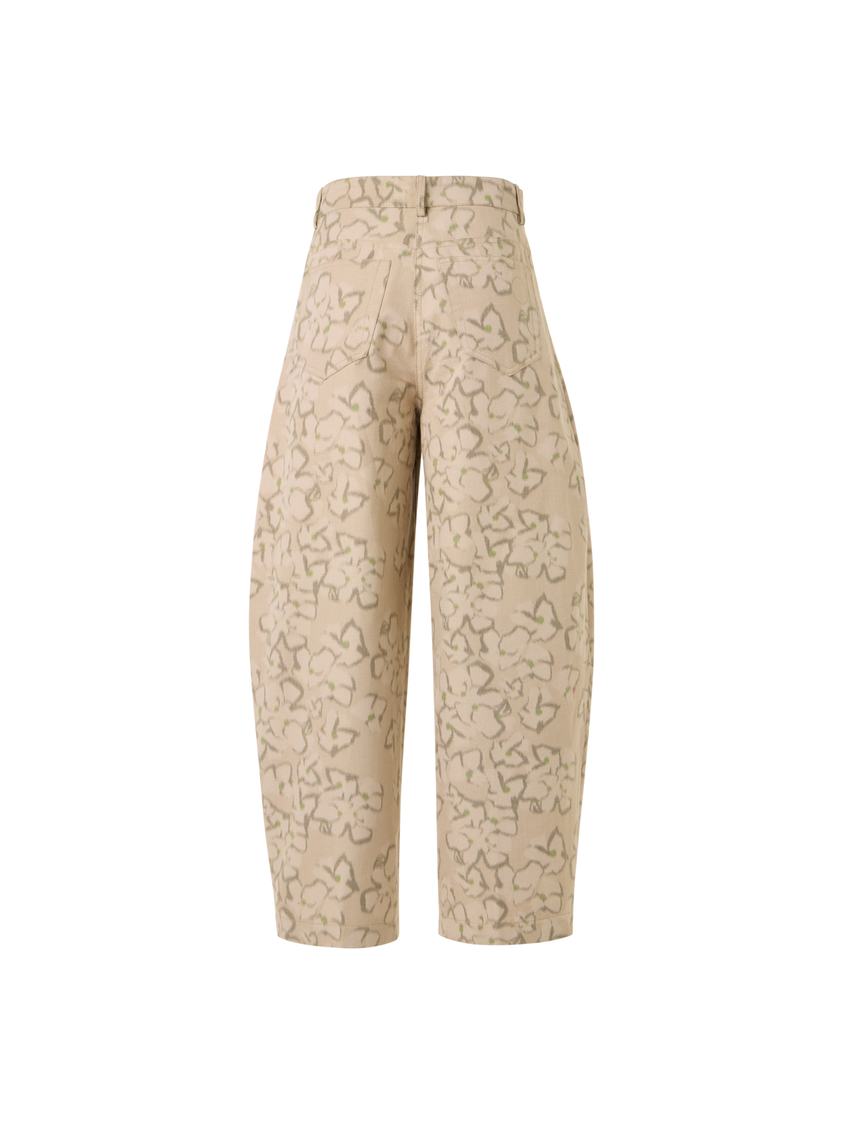 Designer Farrow Pants in Cotton Canvas - beige