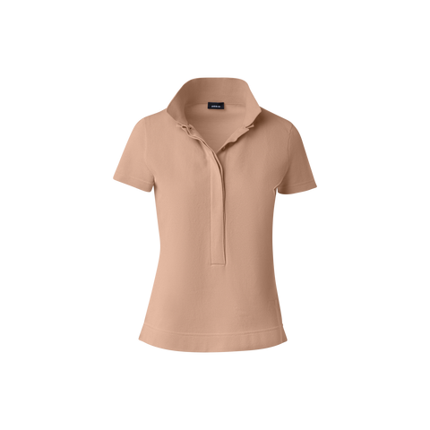 Cotton Knit Polo Shirt
